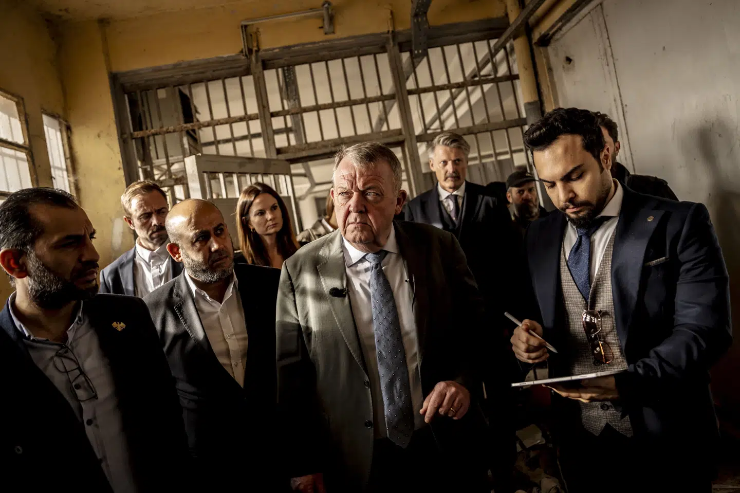 Udenrigsminister Lars Løkke Rasmussen (M) mødtes med Syriens udenrigsminister, Asaad al-Shaibani, for at lave en aftale om tvangshjemsendelser med den nye regering i Syrien. (Arkivfoto).