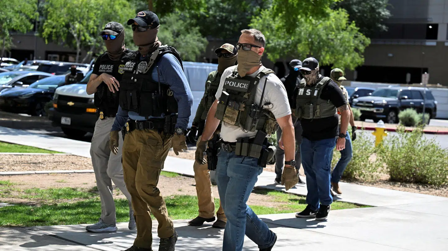 ICE-agenter i Arizona.