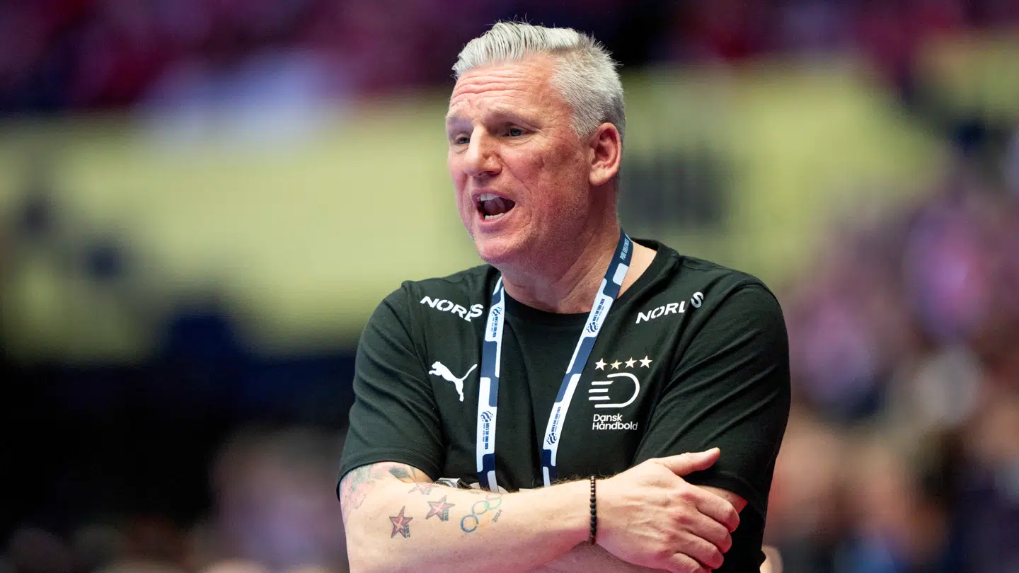 Danmarks landstræner Nikolaj Jacobsen.