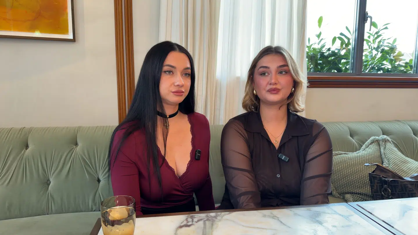 B.T. møder Irina Olsen og Victoria Babenko til pressedag på Kanal 5 og HBO Max-programmet 'Jaget vildt' på SoHo House Copenhagen. Foto: Maja Østergaard