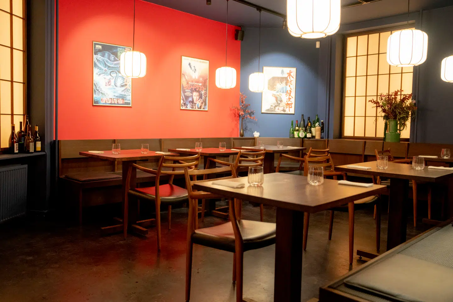 Københavns nye tonkatsu-restaurant er minimalistisk indrettet efter japansk forbillede.