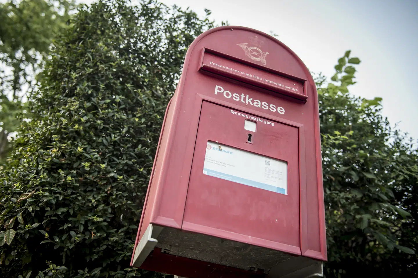 De ikoniske røde postkasser blev sat til salg, i forbindelse med at PostNord overdrog brevuddelingen til Dao ved årsskiftet. (Arkivfoto).