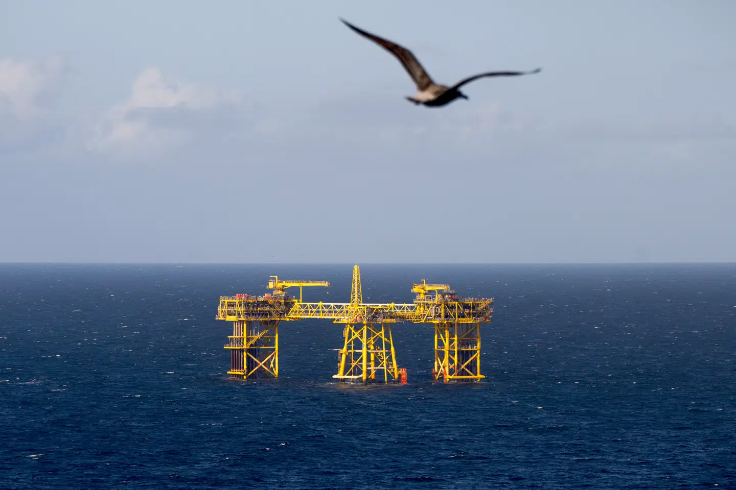 Der er et betydeligt vækstpotentiale for europæisk produceret gas, skriver Ole P. Kristensen i denne leder. Her ses Tyra Øst-platformen i Nordsøen, 11. september 2025.