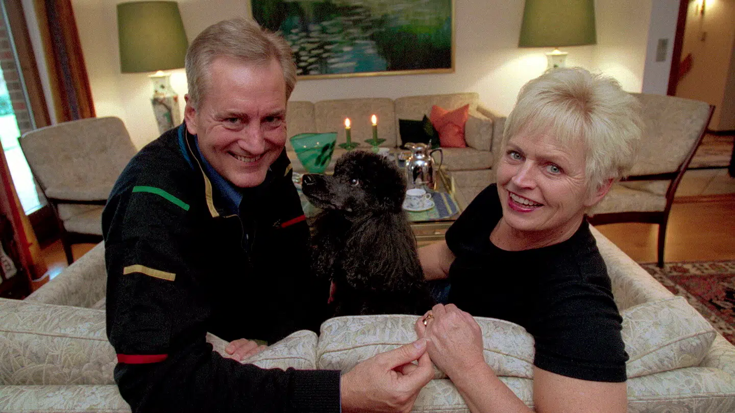 Keld og Hilda Heick i privaten tilbage i 1999.