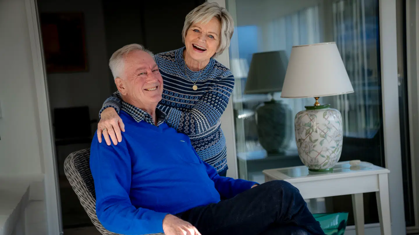 Keld og Hilda Heick i deres hjem i Holte mandag den 19. januar 2026.