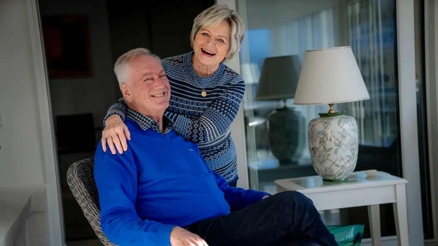 Keld og Hilda Heick i deres hjem i Holte mandag den 19. januar 2026.