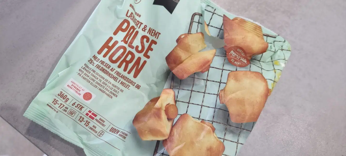 Jonas Schrøder, kommunikationsdirektør i Rema 1000, oplyser, at posen tydeligt viser, at der kun er seks pølsehorn i.