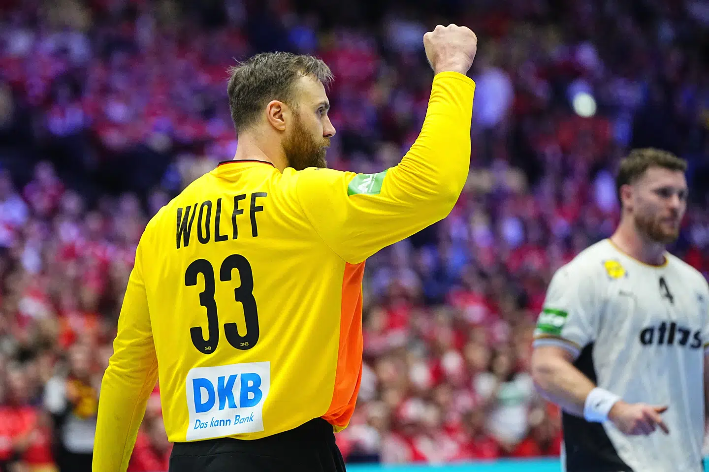 Andreas Wolff spillede som altid en stor rolle for Tyskland.