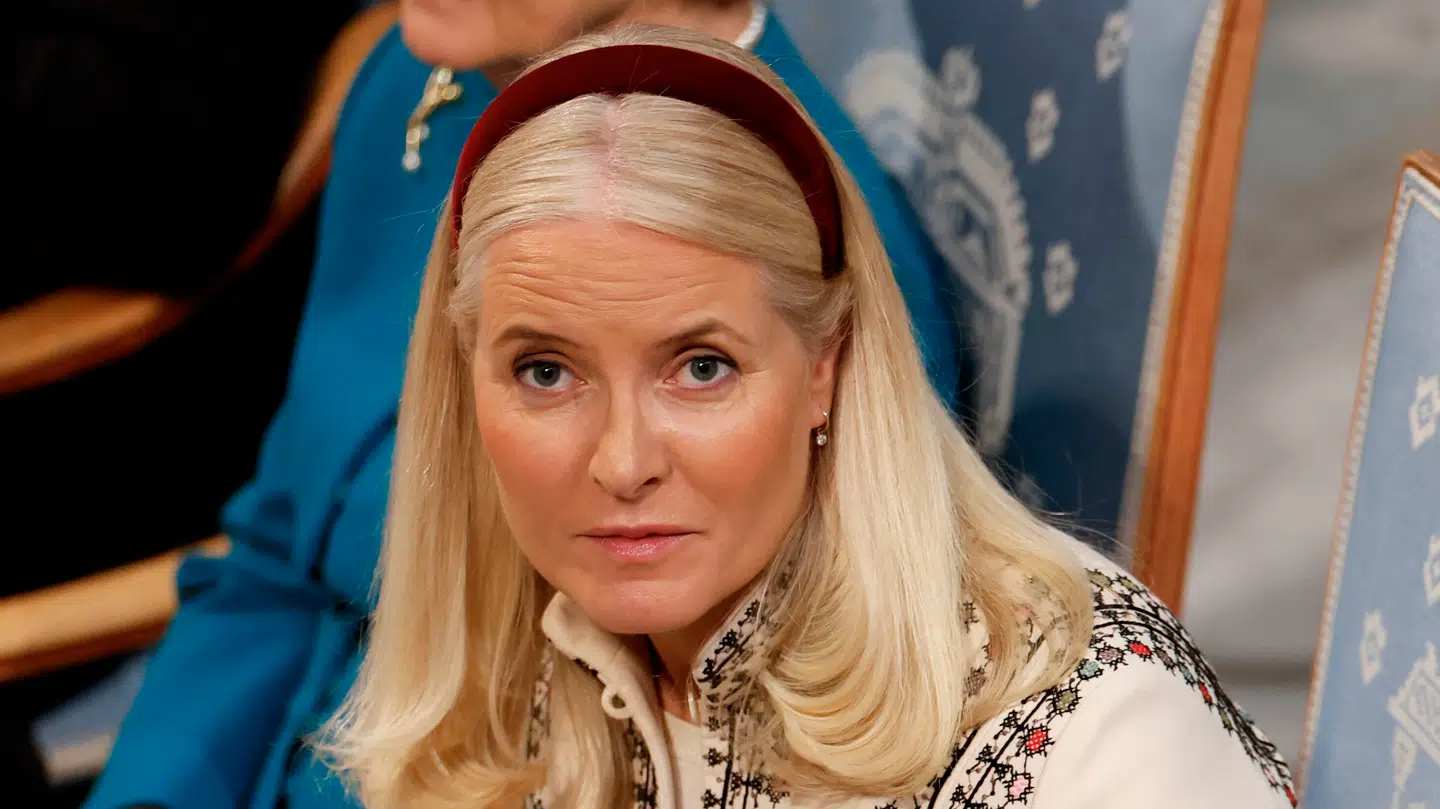 Kronprinsesse Mette-Marit har reageret i nat.
