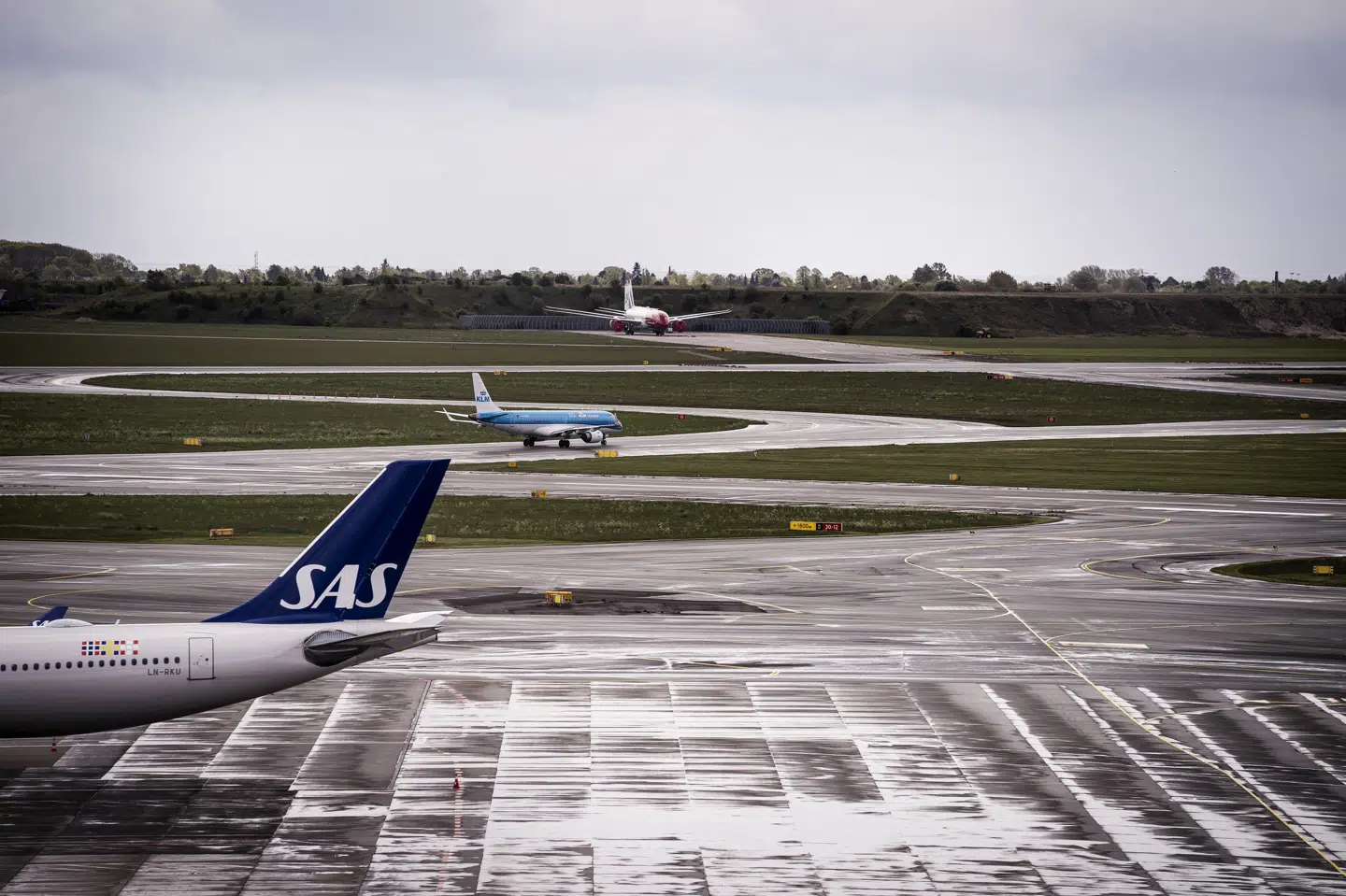 Resten af lørdag vil der være flere fly over Storkøbenhavn. Det skyldes, at Københavns Lufthavn tager en ny landingsbane i brug. (Arkivfoto).