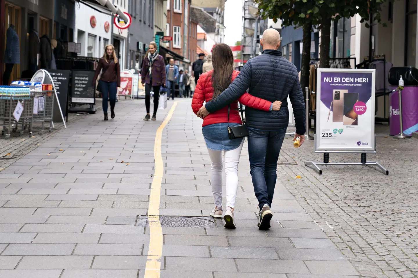 Der er blevet færre fysiske butikker i gadebilledet siden 2014, og i langt de fleste kommuner er der i dag færre detailarbejdssteder end for ti år siden. Til gengæld er antallet af job i detailhandlen steget i samme periode, viser en analyse fra Dansk Erhverv. (Arkivfoto).