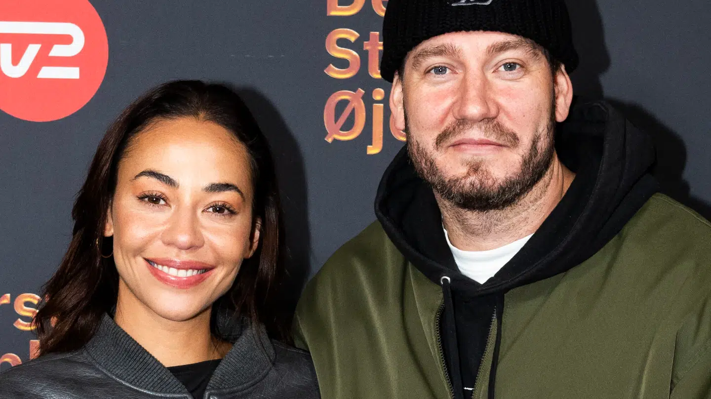 TV 2-showet 'De største øjeblikke' i Operaen i København. Sus Wilkins og Nicklas Bendtner. Onsdag den 11. december 2024.