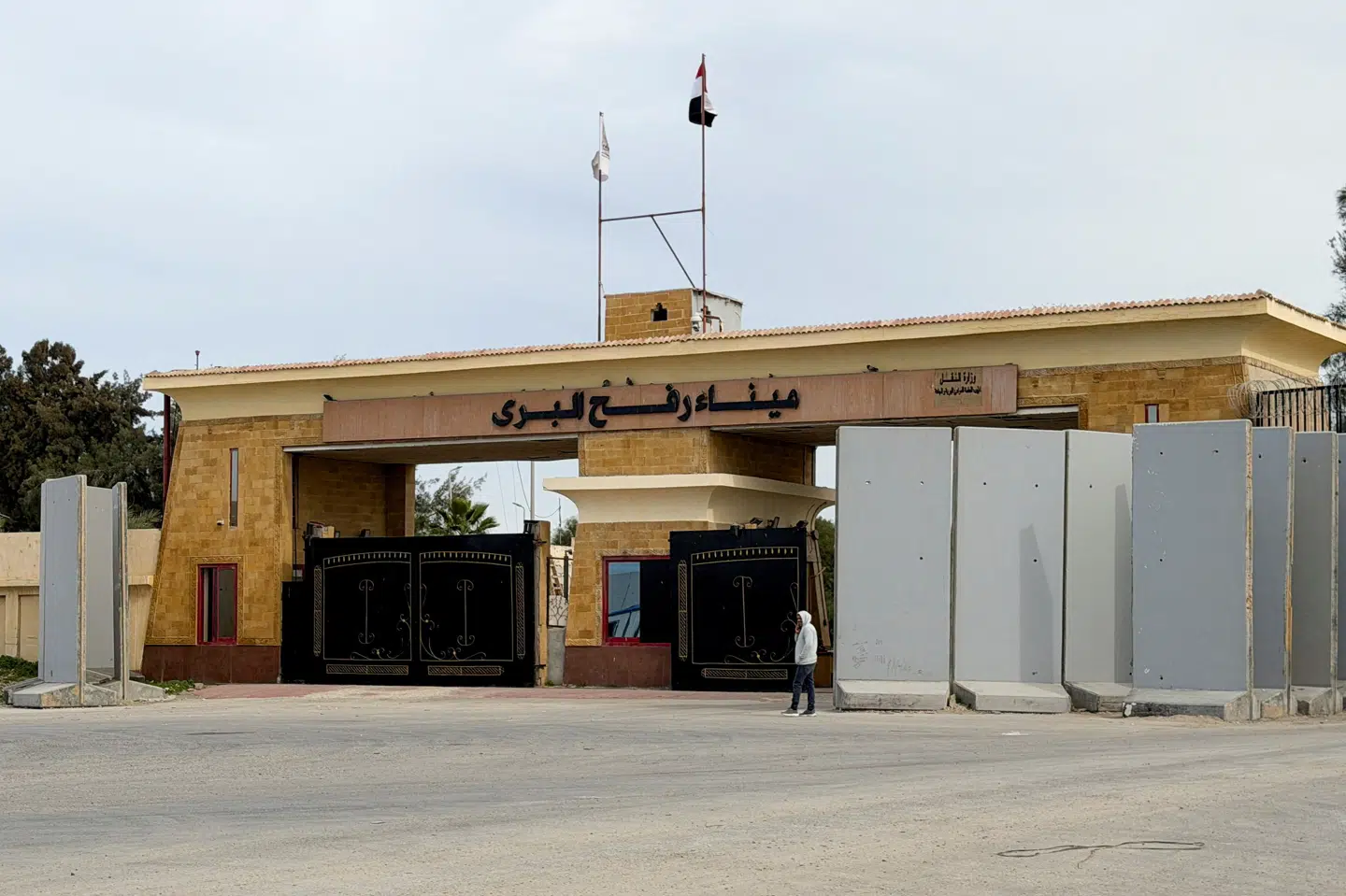 Først mandag ventes en større åbning af Rafah-overgangen, siger tre kilder til nyhedsbureauet AFP. (Arkivfoto).