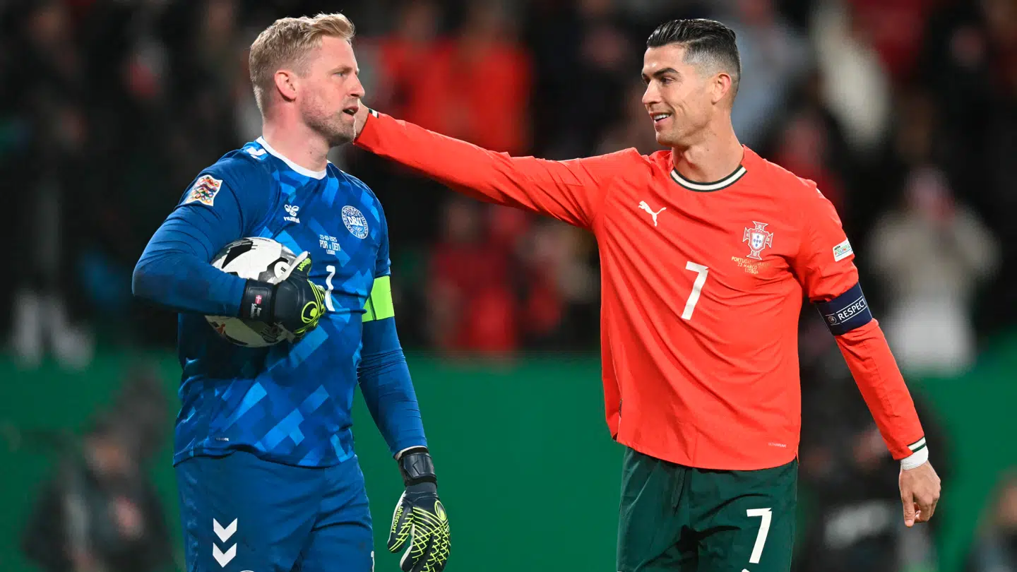 Ronaldo spiller til dagligt i Saudi-Arabien, men er stadig aktiv på det portugisiske landshold i en alder af 40 år.