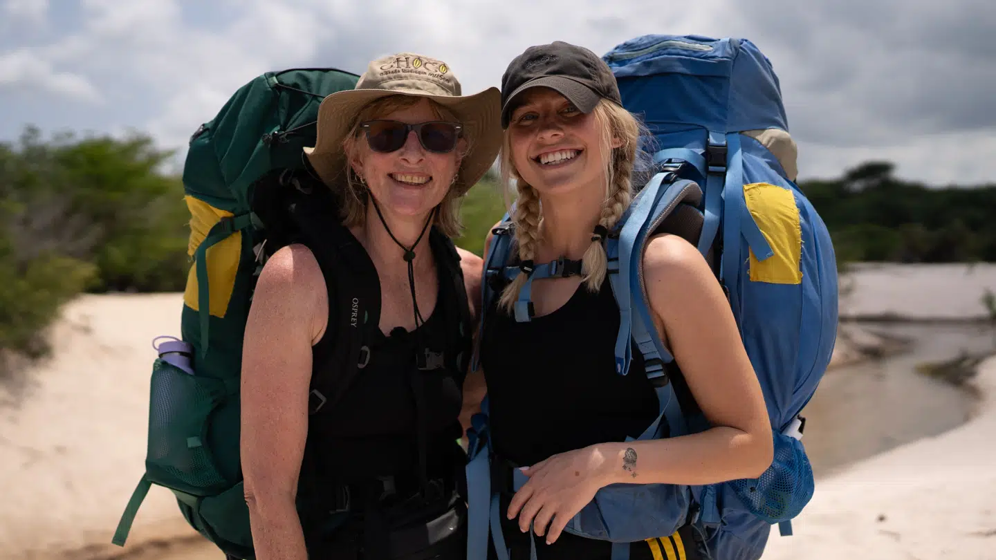 'Landmand søger kærlighed'-værten og hendes mor trækker sig fra TV 2-programmet 'Først til verdens ende'. Foto: Fremantle / TV 2