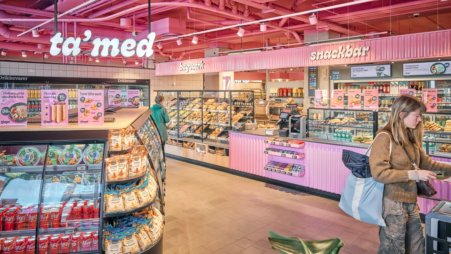 Sallings nye supermarked Tjæpt på Blegdamsvej lukker.