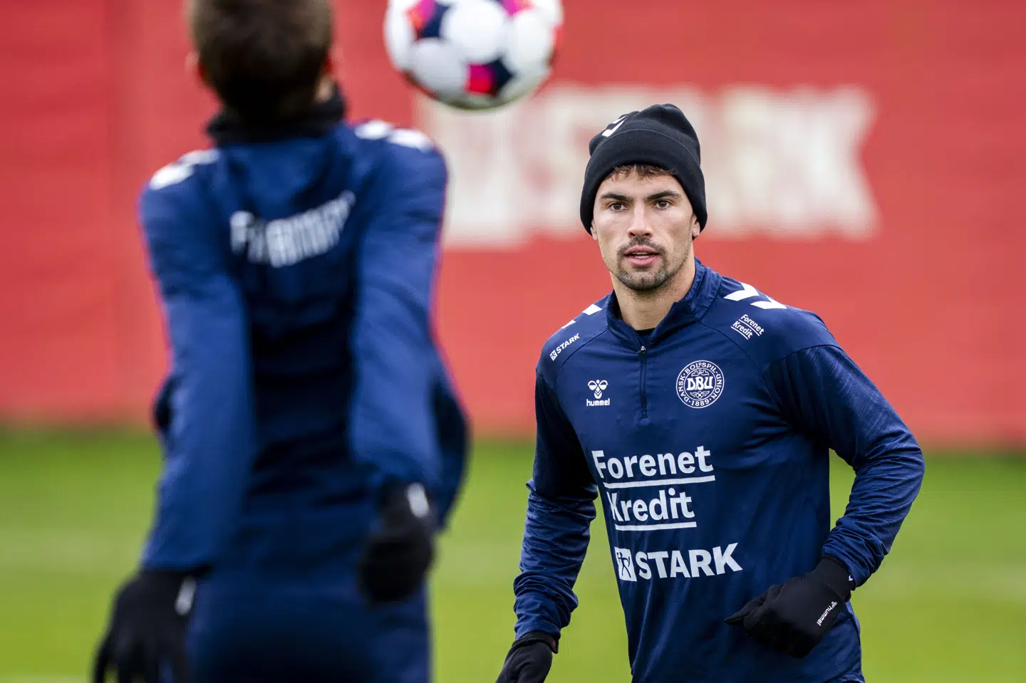 Matthew O'Riley har spillet indtil videre seks kampe for Danmark. (Arkivfoto).