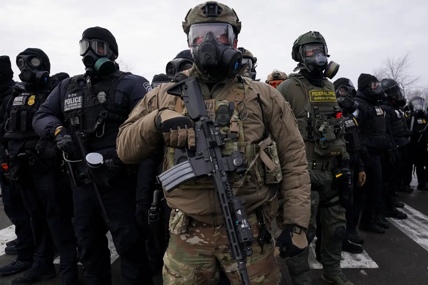 Det amerikanske grænsepoliti CBP og de såkaldte ICE-betjente har vakt opsigt den seneste tid i USA efter drabene på to amerikanske statsborgere i byen Minneapolis. (Arkivfoto).