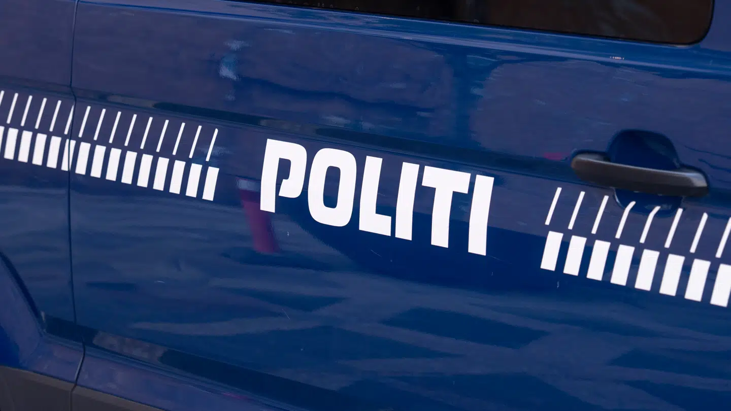 Arkivfoto af politibil fredag den 15. august 2025. (Foto: Sebastian Elias Uth/Scanpix 2025)