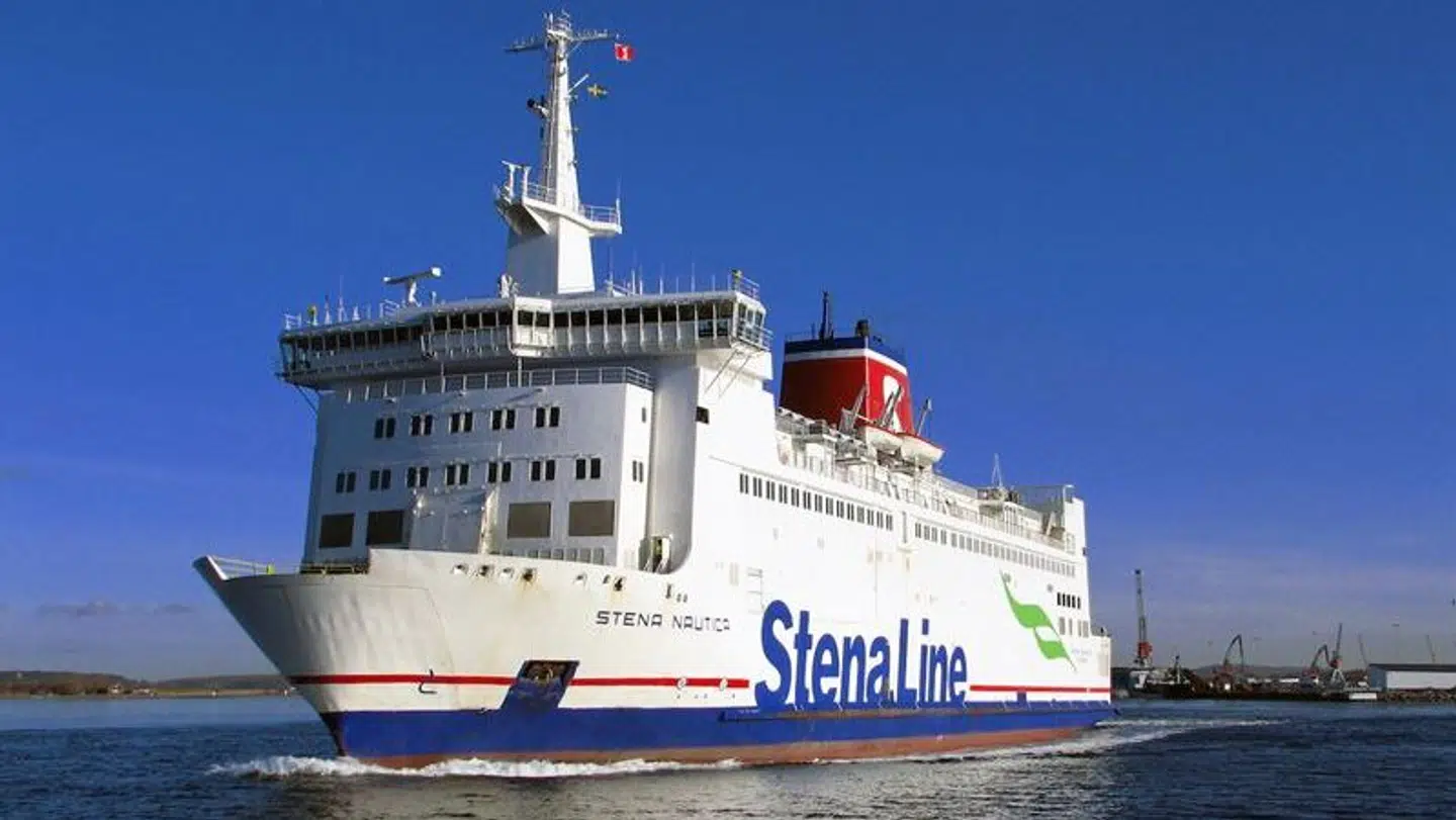 Ruten mellem Grenå og Halmstad klares af færgen Stena Nautica.