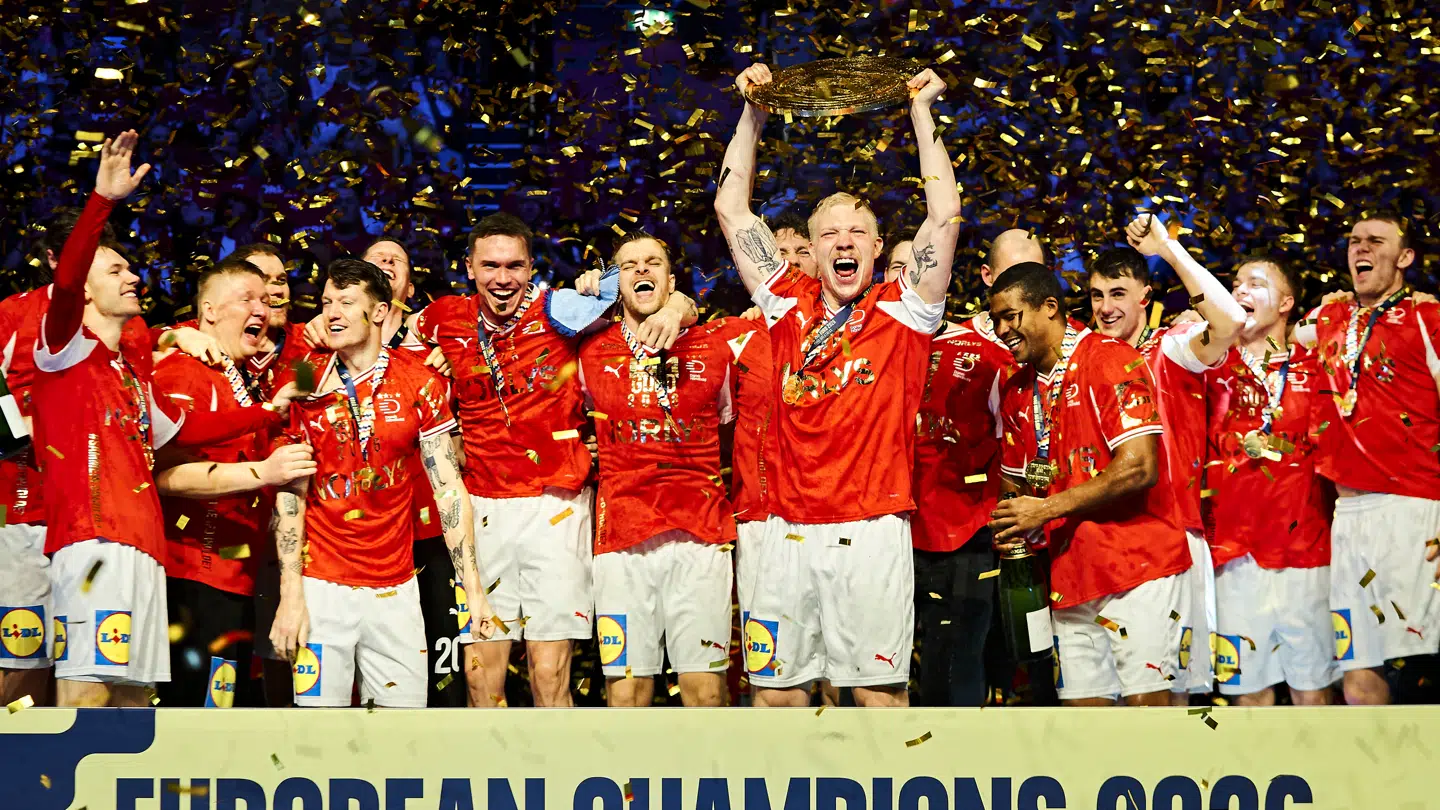 Danmark vandt søndag EM-guld i Jyske Bank Boxen.