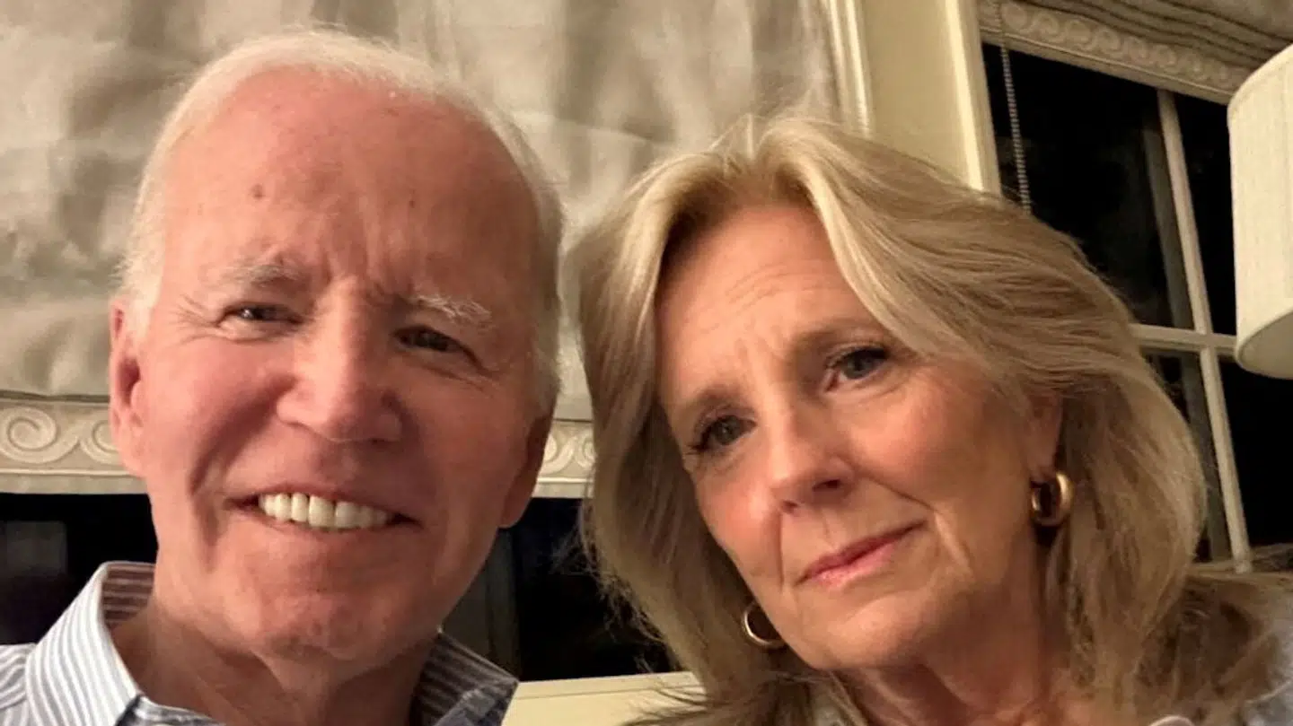 Jill og Joe Biden.