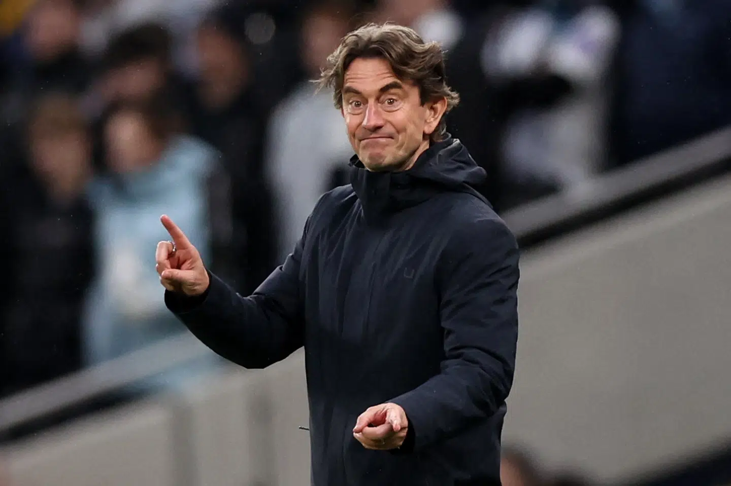 Thomas Frank har været cheftræner i Tottenham siden starten af denne sæson. (Arkivfoto).