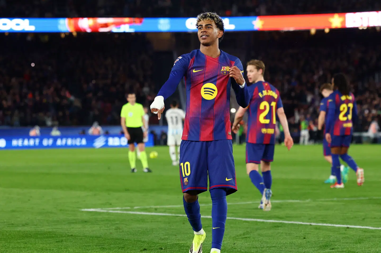 Lamine Yamal åbnede ballet, da Barcelona ekspederede Albacete af af Copa del Rey. (Arkivfoto).