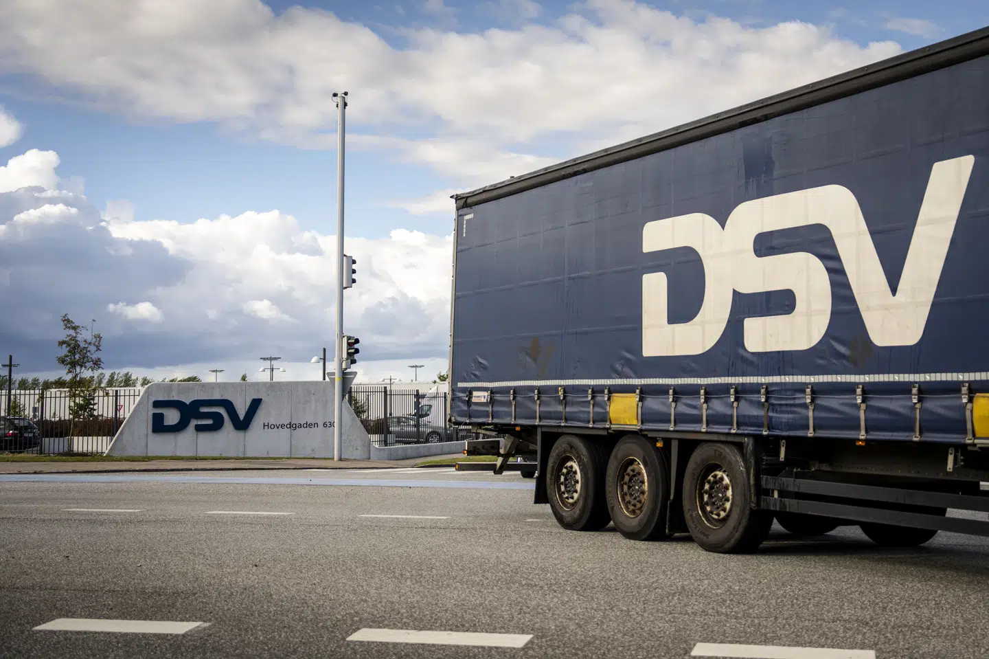 Transportfirmaet DSV har hovedsæde i Hedehusene mellem Roskilde og Høje Taastrup. (Arkivfoto).