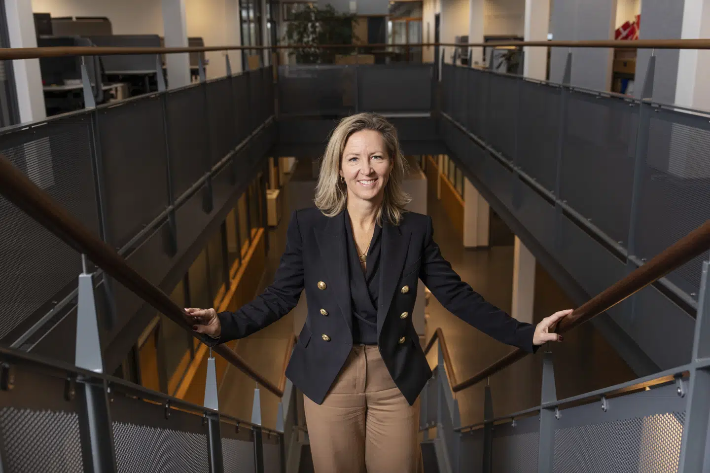 Britt Meelby Jensen er administrerende direktør hos Ambu. Hun er fortrøstningsfuld i forhold til at fastholde omsætningen i USA trods den igangværende toldkrig. (Arkivfoto).