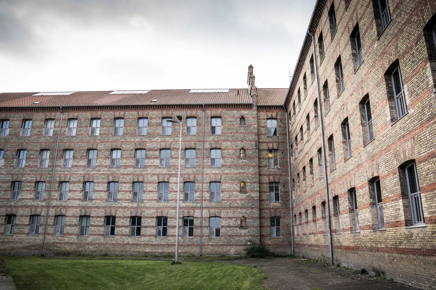 Vestre Fængsel er landets største arresthus med mere end 500 pladser. De fleste indsatte er varetægtsfængslede. Fængslet blev bygget i slutningen af 1800-tallet. (Arkivfoto).
