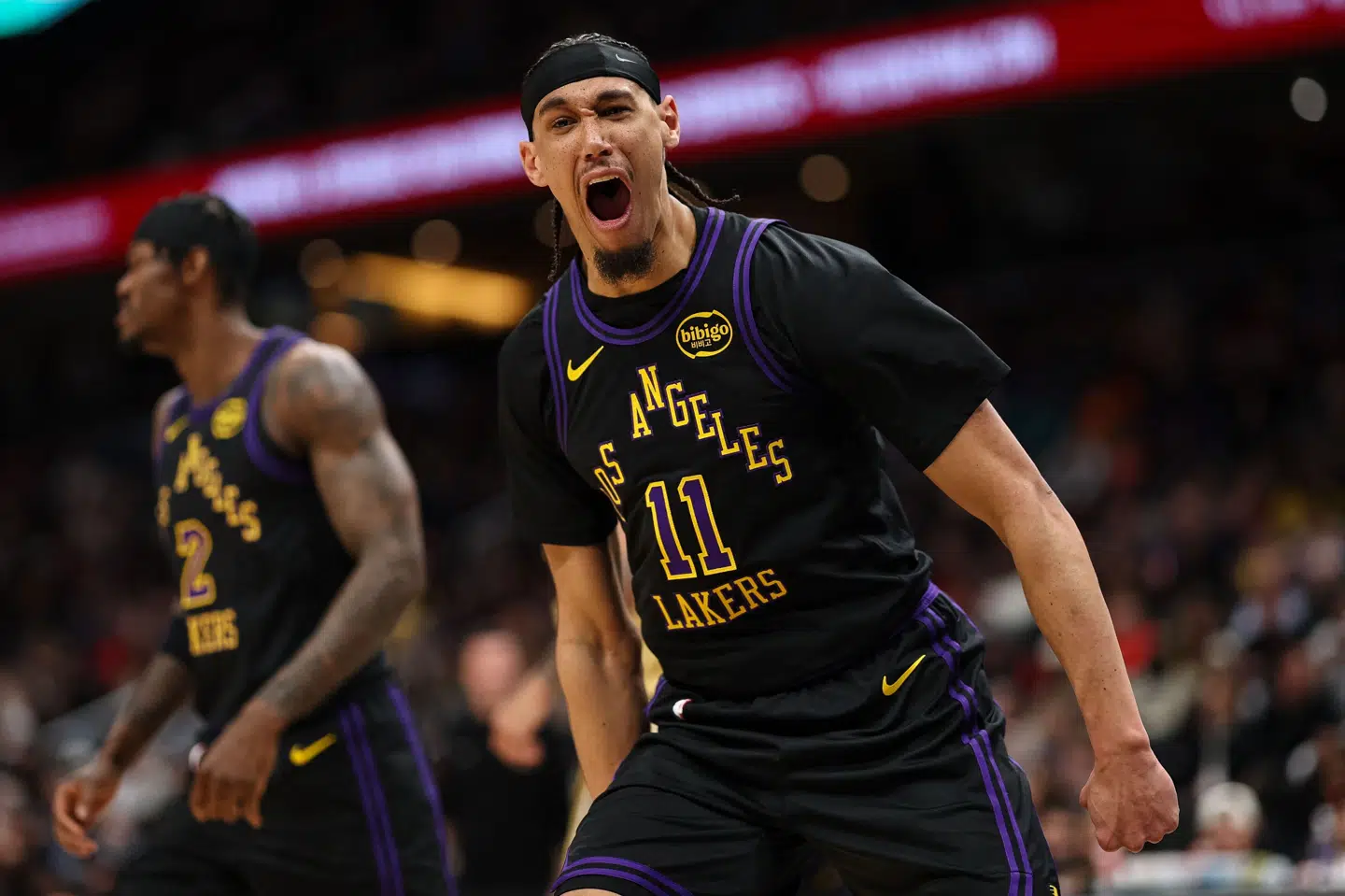 Los Angeles Lakers vandt fredag 142-111 over Washington Wizars. Inden kampen skubbede Jaxson Hayes en maskot fra modstanderholdet omkuld. Derfor får han ikke lov til at spille 5. februar. (Arkivfoto).