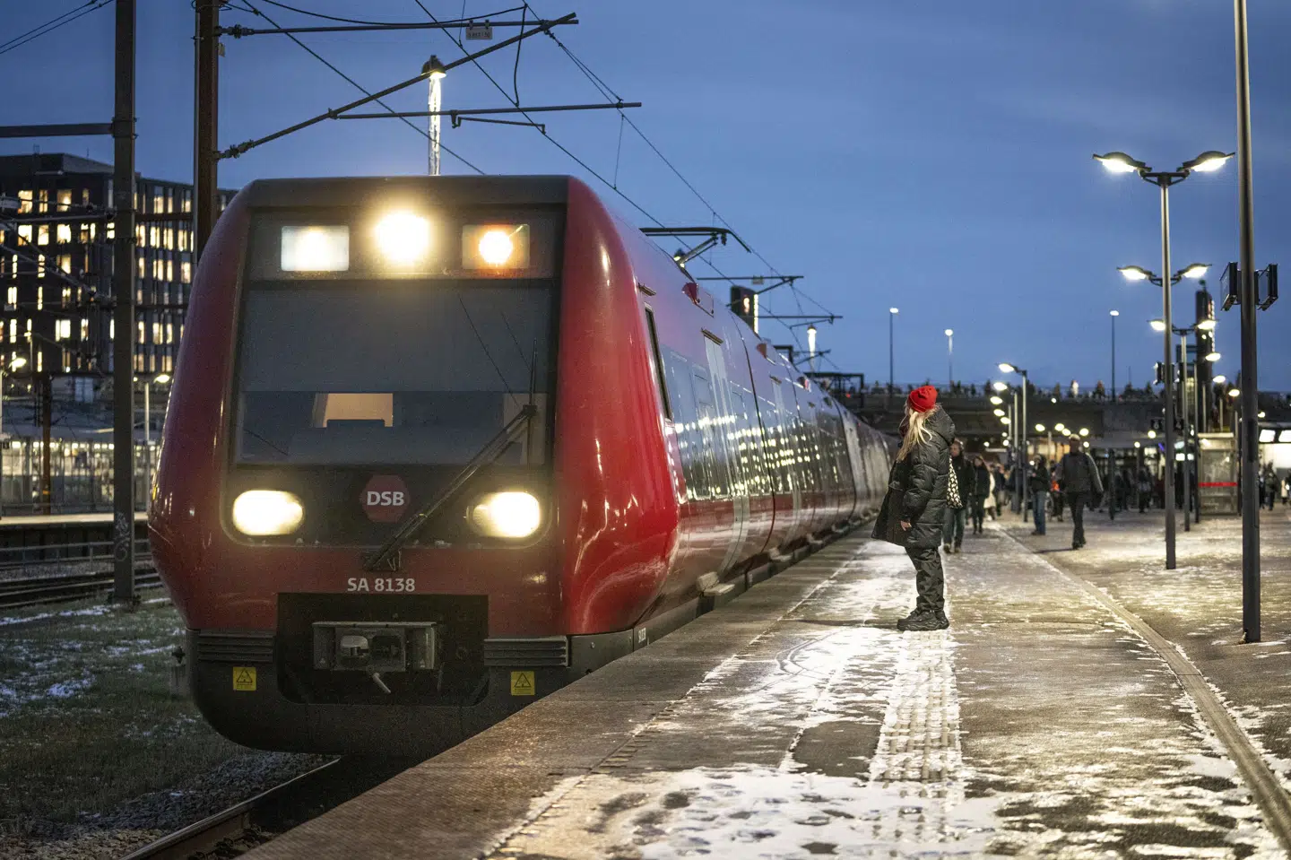 S-togslinjerne i København har været ramt af sporarbejde sidste år, og det er både gået ud over antallet af rejsende og rettidigheden. Det fortæller DSB i årsrapport. (Arkivfoto).