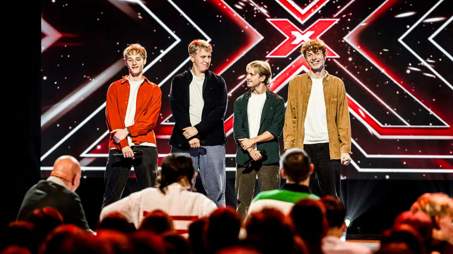 Benjamin Havs drengegruppe 'Fire friske fyre'.