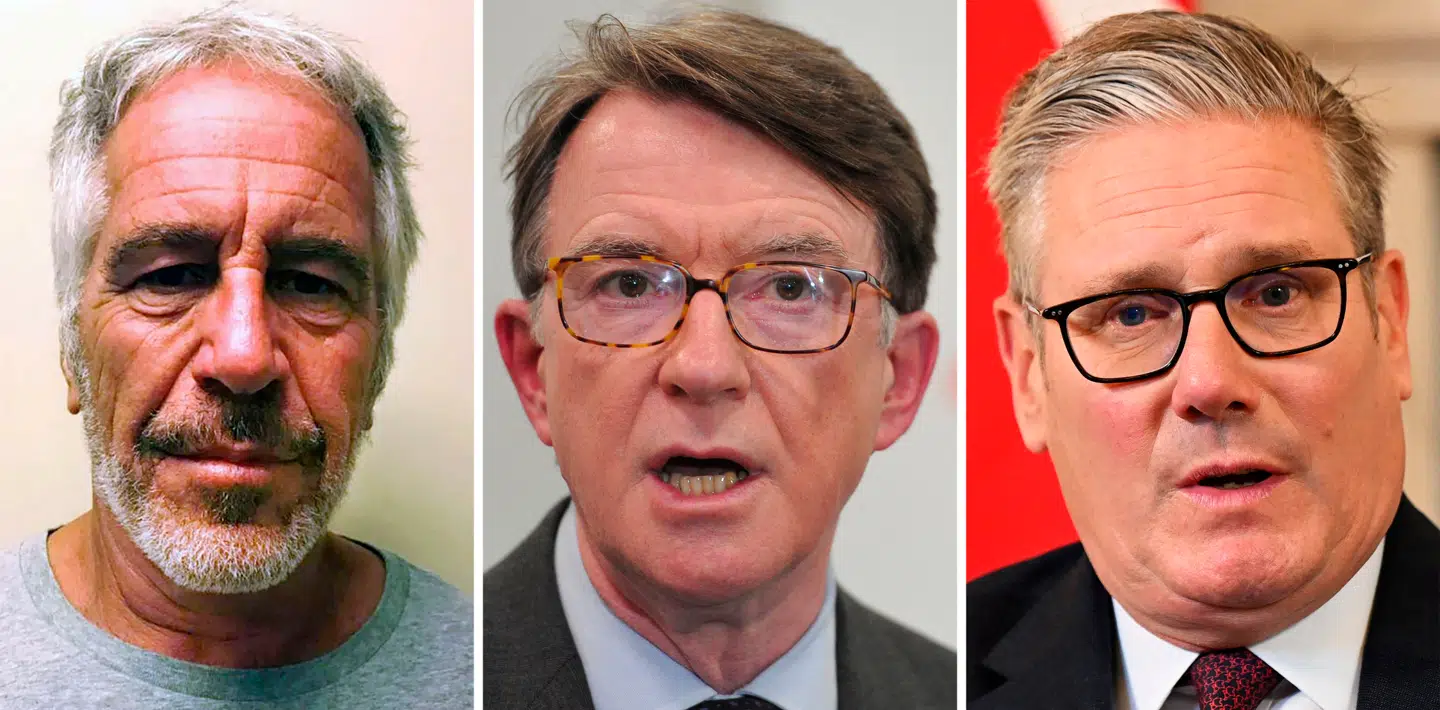 Jeffrey Epstein, Peter Mandelson og Keir Starmer. Lige nu er endnu en stor politisk krise ved at udfolde sig i Storbritannien.