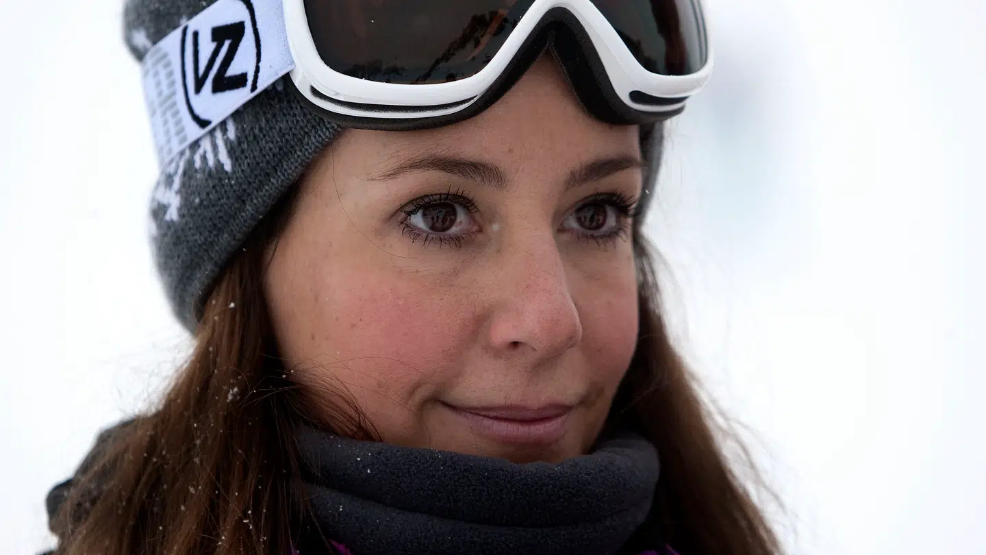 På skiferie i Schweiz i 2010.