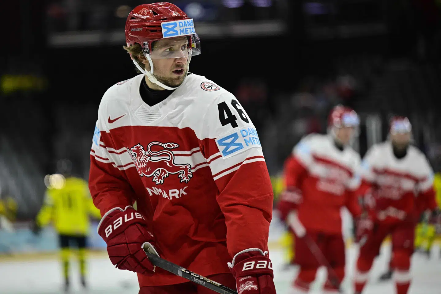 Jonas Røndbjerg har spillet 80 kampe i NHL. Senest var han på isen i Vegas Golden Knights' nederlag til Anaheim Ducks natten til mandag. (Arkivfoto).