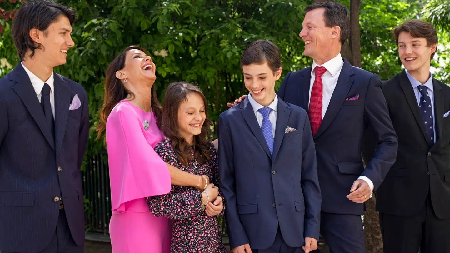 Til grev Henriks konfirmation i 2023.