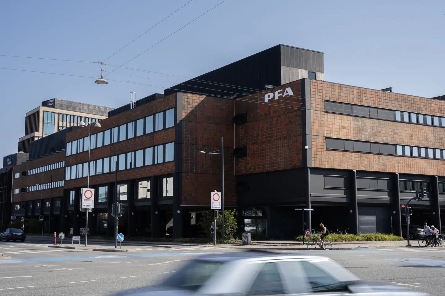 PFA har hovedsæde ved Nordhavn i København og forvalter i alt for 746 milliarder kroner for pensionskunderne. (Arkivfoto).