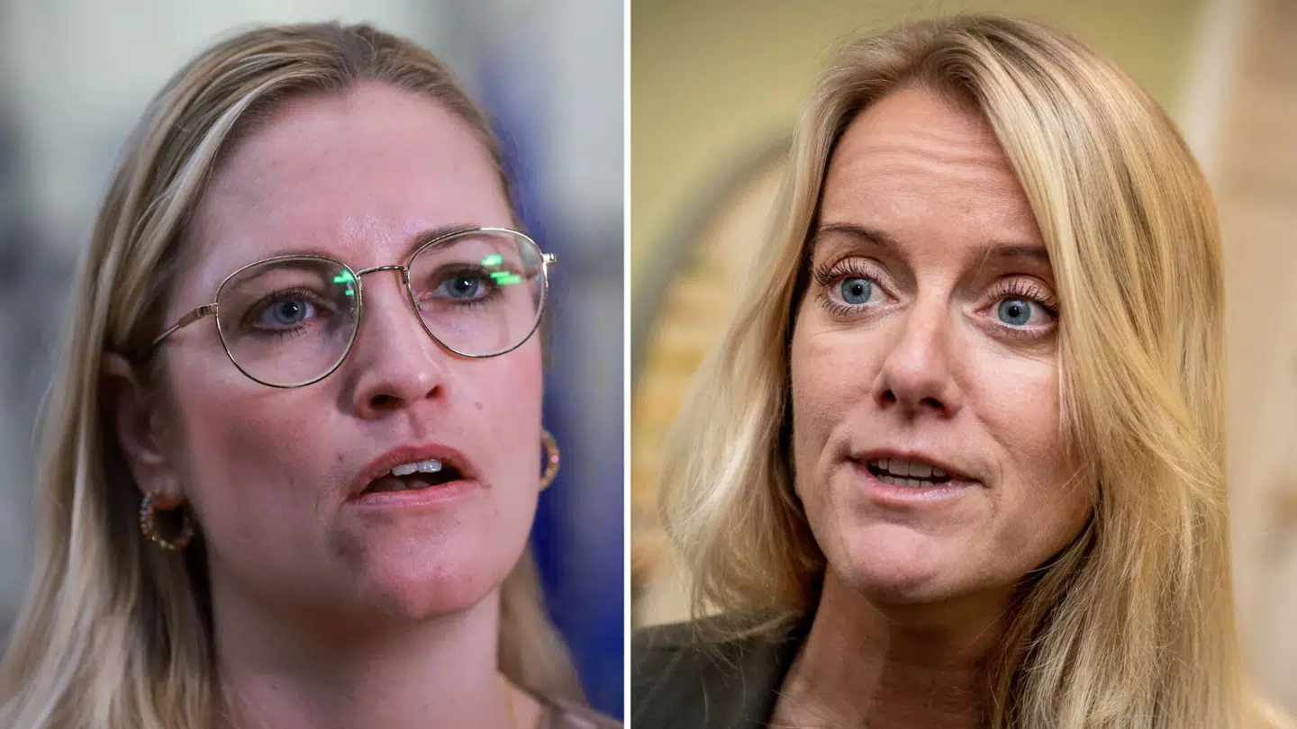 Økonomiminister Stephanie Lose (V), og Liberal Alliances erhversordfører, Pernille Vermund, tørner sammen i B.T.s debatpodcast, Borgerlig Tabloid.