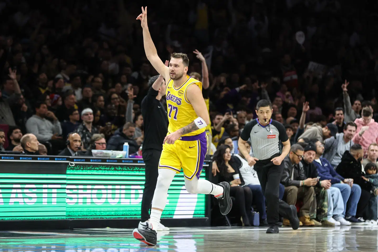 Luka Dončić har i gennemsnit lavet 33,4 point per spillet kamp i denne sæson, hvilket er det højeste gennemsnit i NBA. (Arkivfoto).