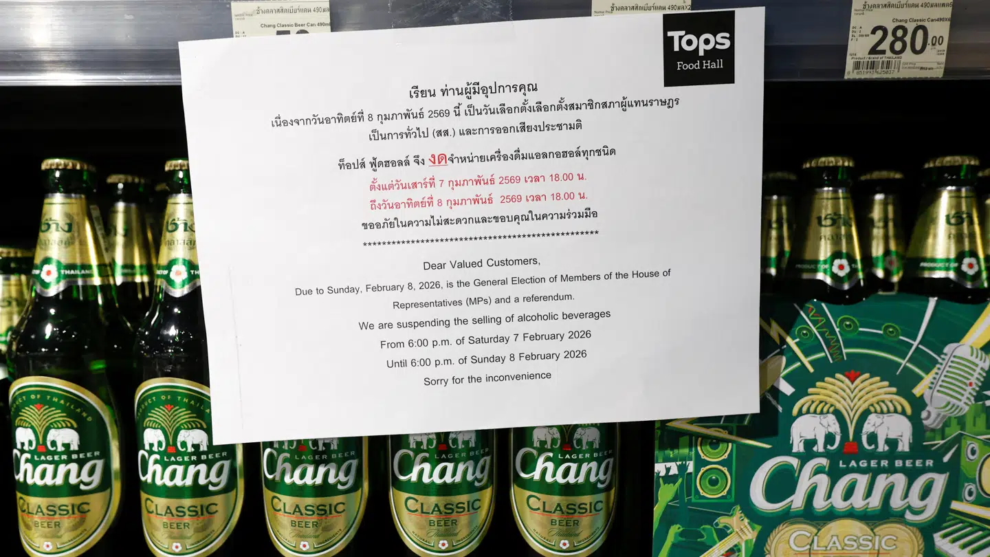 Forbuddet gælder indtil klokken 18.00 søndag lokal tid.