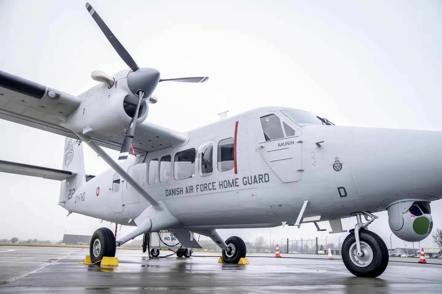 Patruljefly af Twin Otter-modellen er før blevet brugt af Hjemmeværnet til at løse opgaver inden for overvågning, eftersøgning og yde støtte til det europæiske grænseagentur, Frontex. (Arkivfoto).