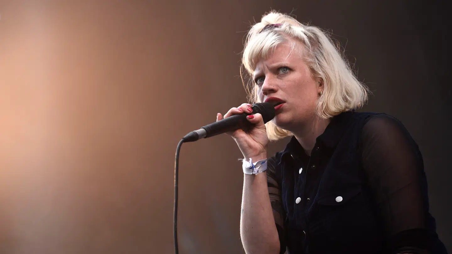 Sangerinden Katinka Bjerregaard hitter på P3. Her er hun fotograferet på en festival for nogle år siden.