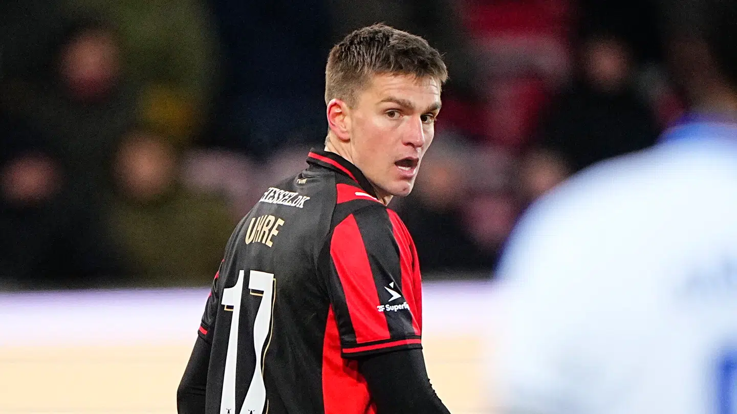 Et af dagens højdepunkter var Mikael Uhres debut for FC Midtjylland.