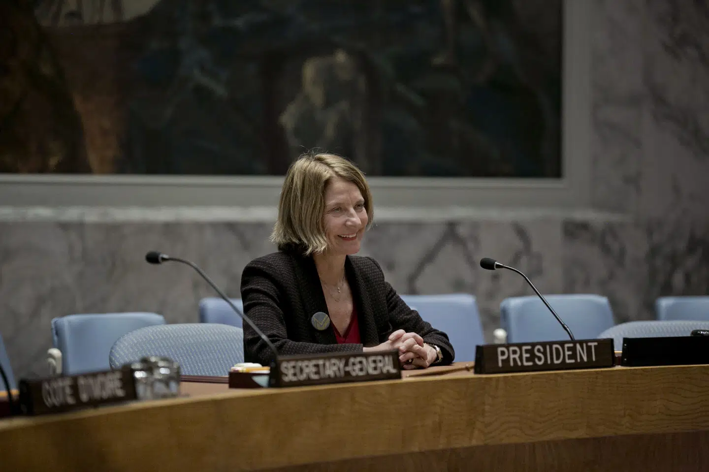 Mona Juul under sin tid som Norges FN-ambassadør i New York. (Arkivfoto).