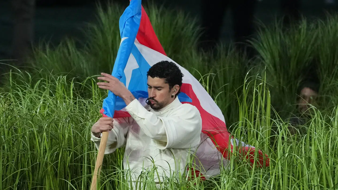 Under sin optræden natten til mandag fremhævede Bad Bunny en stribe af latinamerikanske lande. Desuden blev det nærmest ikke sagt et ord på engelsk.