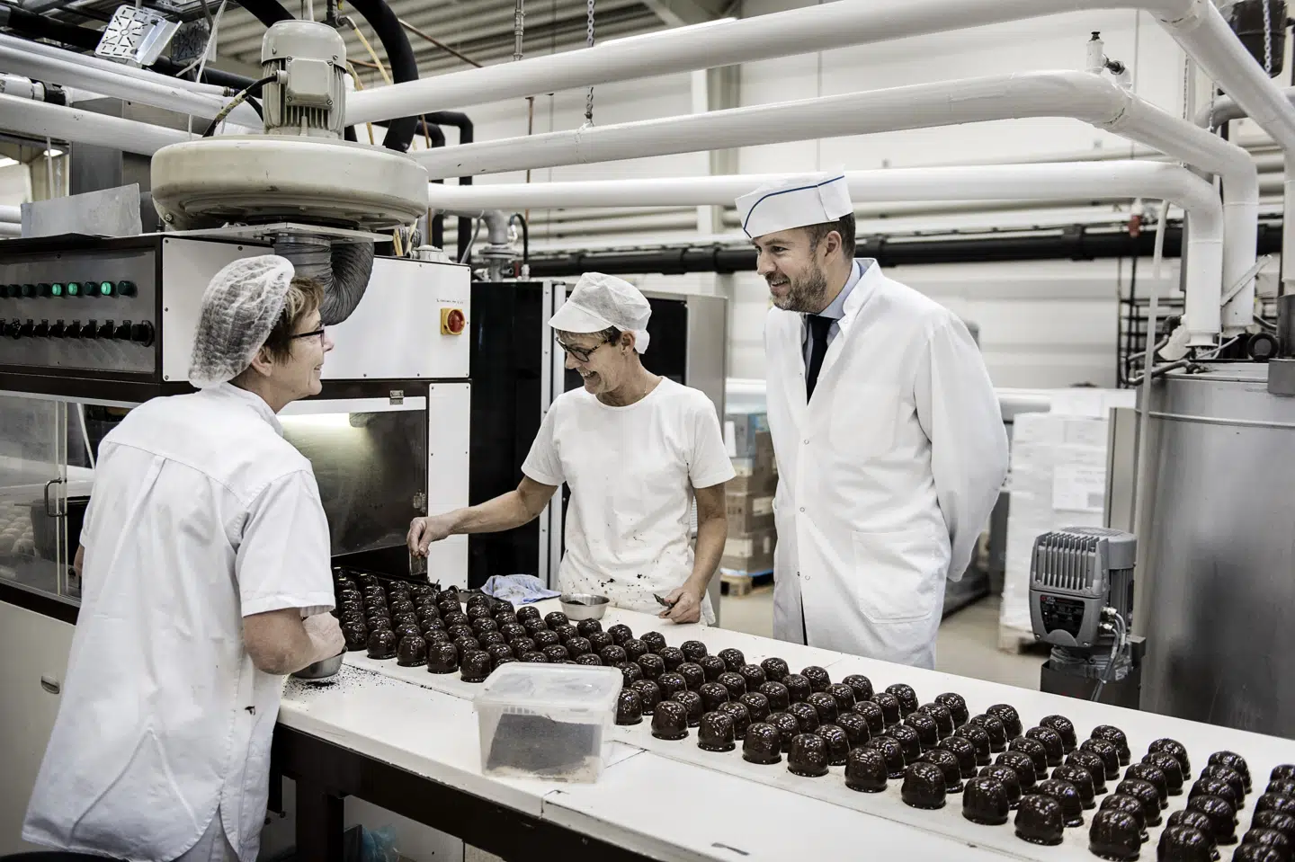 Peter Frellsen (til højre) står i dag i spidsen for Frellsen sammen med fætteren Henrik Frellsen. De er fjerde generation i den familieejede virksomhed. (Arkivfoto).