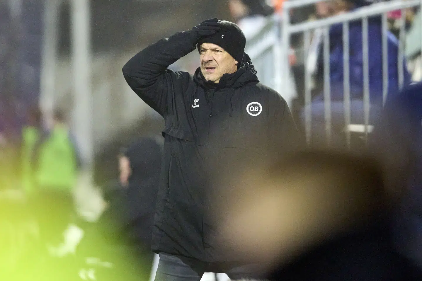 OB's cheftræner, Alexander Zorniger, var ikke tilfreds med dommeren efter nederlaget til AGF mandag aften.