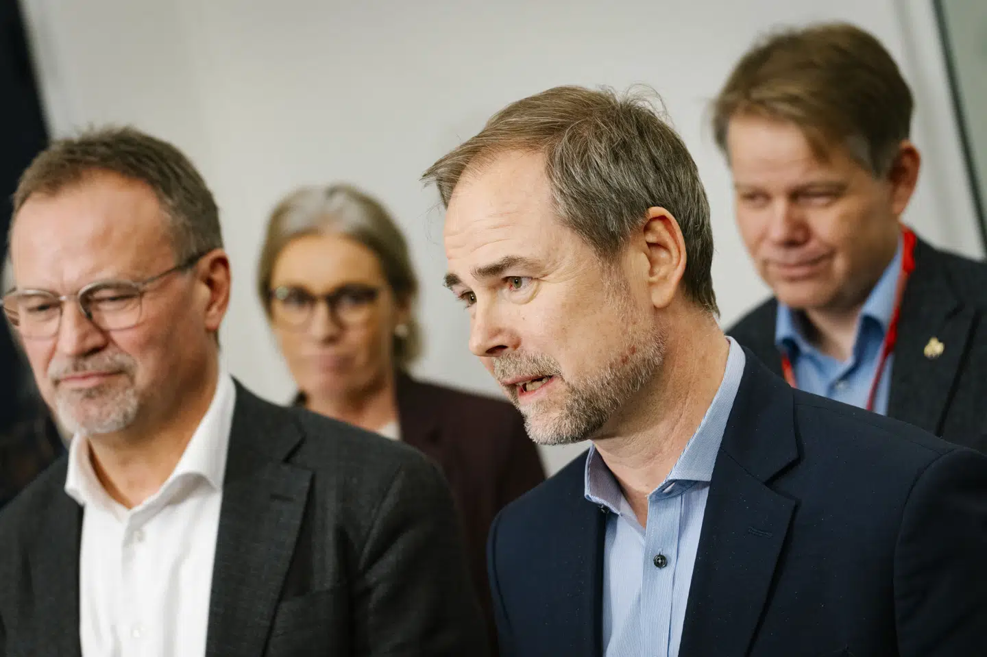 Finansminister Nicolai Wammen (S) og CFU-formand Gordon Ørskov Madsen skal forhandle en ny overenskomst for statsligt ansatte. (Arkivfoto).